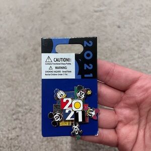 Disney Blue Collectible Pin